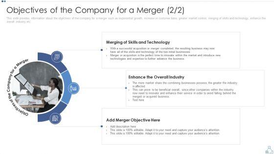 Partnership_Tactical_Plan_To_Promote_Expansion_And_Value_Formation_Objectives_Of_The_Company_For_A_Merger_Industry_Brochure_PDF_Slide_1.jpg