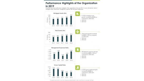 Performance_Highlights_Of_The_Organization_In_2019_One_Pager_Documents_Slide_1.jpg