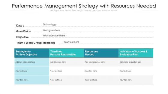 Performance_Management_Strategy_With_Resources_Needed_Ppt_Gallery_Diagrams_PDF_Slide_1.jpg