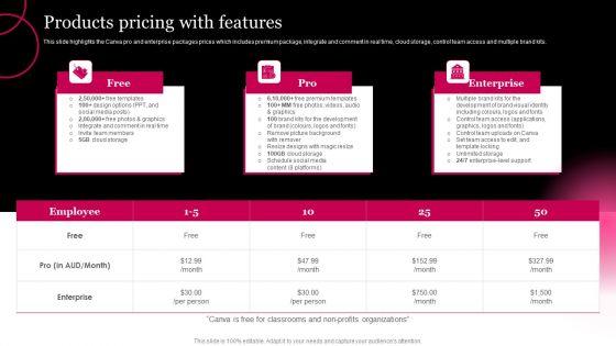 Picture_Editing_Company_Outline_Products_Pricing_With_Features_Graphics_PDF_Slide_1.jpg