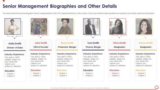 Pitch_Book_Capital_Funding_Deal_IPO_Pitchbook_Senior_Management_Biographies_And_Other_Details_Brochure_PDF_Slide_1.jpg