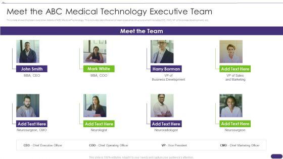Pitch_Deck_For_Healthcare_Application_Meet_The_Abc_Medical_Technology_Executive_Team_Ideas_PDF_Slide_1.jpg