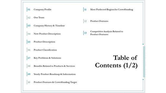 Pitch_Deck_For_Raising_Funds_From_Product_Crowdsourcing_Table_Of_Contents_Timeline_Themes_PDF_Slide_1.jpg