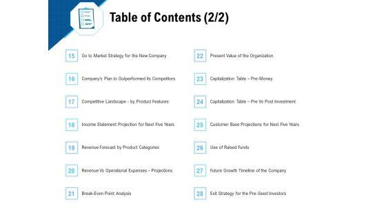 Pitch_Deck_To_Collect_Funding_From_Initial_Financing_Table_Of_Contents_Categories_Sample_PDF_Slide_1.jpg