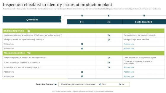 Plan_To_Enhance_Manufacturing_Inspection_Checklist_To_Identify_Issues_At_Production_Summary_PDF_Slide_1.jpg