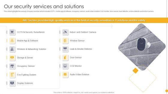 Portable_Home_Safety_Systems_Company_Profile_Our_Security_Services_And_Solutions_Information_PDF_Slide_1.jpg