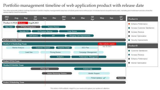 Portfolio_Management_Timeline_Of_Web_Application_Product_With_Release_Date_Slides_PDF_Slide_1.jpg