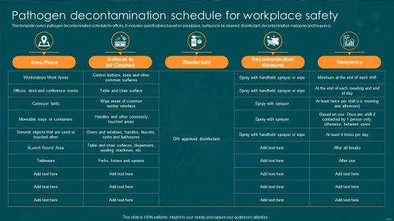 Post_Pandemic_Business_Pathogen_Decontamination_Schedule_For_Workplace_Safety_Formats_PDF_Slide_1.jpg