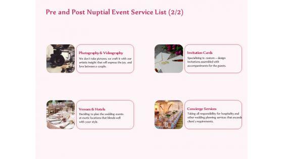 Pre_Postnuptial_Pre_And_Post_Nuptial_Event_Service_List_Ppt_File_Design_Inspiration_PDF_Slide_1.jpg