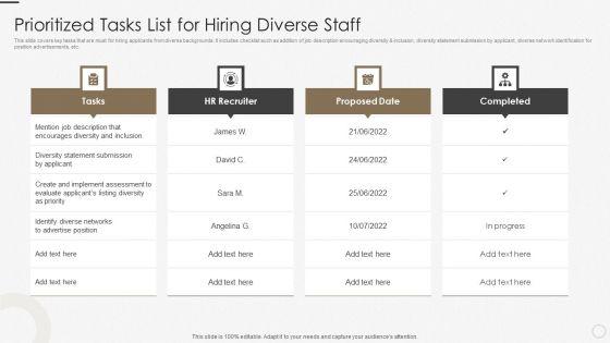 Prioritized_Tasks_List_For_Hiring_Diverse_Staff_Ppt_Styles_Elements_PDF_Slide_1.jpg