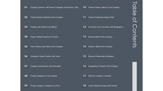 Private_Equity_Fund_Pitch_Deck_To_Raise_Series_C_Funding_Table_Of_Contents_Guidelines_PDF_Slide_1.jpg