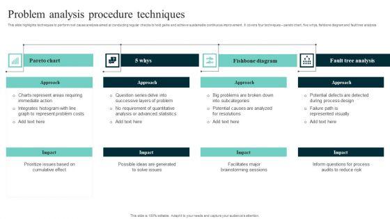 Problem Analysis Procedure Techniques Structure PDF Problem Analysis Procedure Techniques Structure PDF