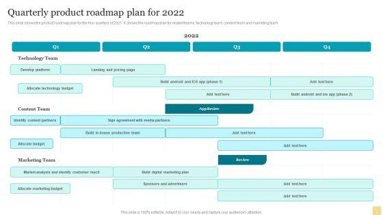 Product_Marketing_Plan_To_Enhance_Organizational_Growth_Quarterly_Product_Roadmap_Plan_For_2022_Pictures_PDF_Slide_1.jpg