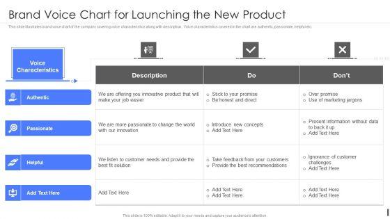 Product_Marketing_Playbook_Brand_Voice_Chart_For_Launching_The_New_Product_Demonstration_PDF_Slide_1.jpg
