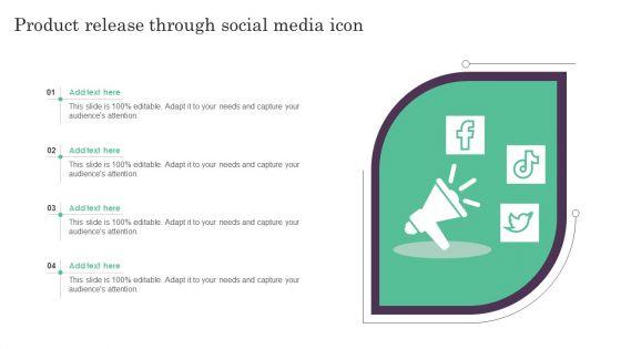 Product_Release_Through_Social_Media_Icon_Ppt_PowerPoint_Presentation_Summary_Graphics_Design_PDF_Slide_1.jpg