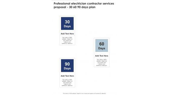 Professional_Electrician_Contractor_Services_Proposal_30_60_90_Days_Plan_One_Pager_Sample_Example_Document_Slide_1.jpg