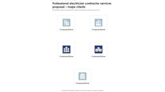 Professional_Electrician_Contractor_Services_Proposal_Major_Clients_One_Pager_Sample_Example_Document_Slide_1.jpg