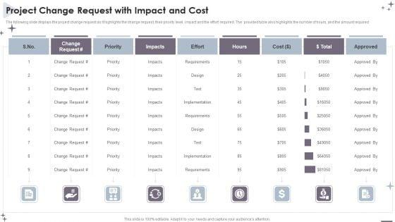 Project_Administration_Bundle_Project_Change_Request_With_Impact_And_Cost_Elements_PDF_Slide_1.jpg