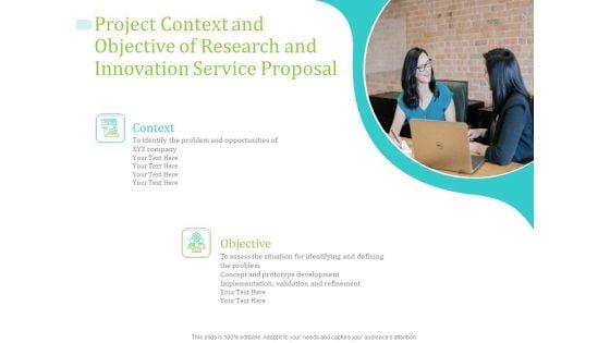 Project_Context_And_Objective_Of_Research_And_Innovation_Service_Proposal_Ppt_PowerPoint_Presentation_Professional_Background_Designs_PDF_Slide_1.jpg