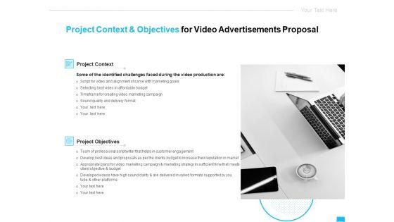 Project_Context_And_Objectives_For_Video_Advertisements_Proposal_Ppt_Ideas_Graphics_Tutorials_PDF_Slide_1.jpg