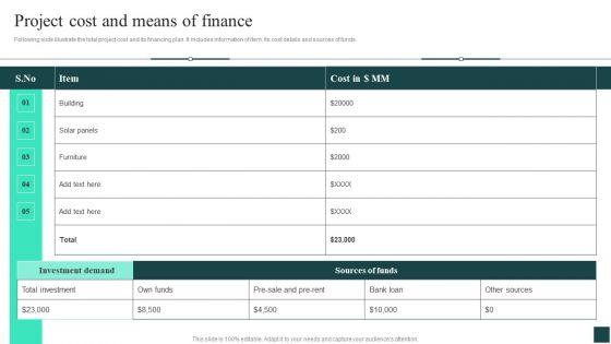 Project_Cost_And_Means_Of_Finance_Credibility_Assessment_Summary_For_Construction_Project_Guidelines_PDF_Slide_1.jpg