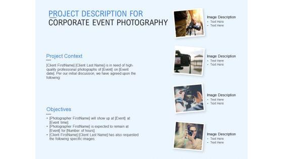 Project_Description_For_Corporate_Event_Photography_Ppt_PowerPoint_Presentation_File_Files_Slide_1.jpg