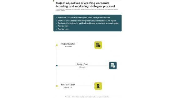 Project_Objectives_Of_Creating_Corporate_Branding_And_Marketing_Strategies_One_Pager_Sample_Example_Document_Slide_1.jpg