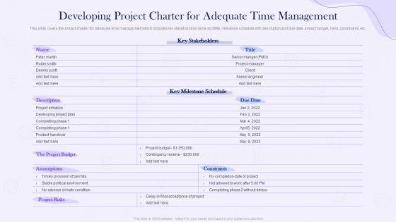 Project_Time_Management_Execution_Strategies_Developing_Project_Charter_For_Adequate_Time_Management_Sample_PDF_Slide_1.jpg