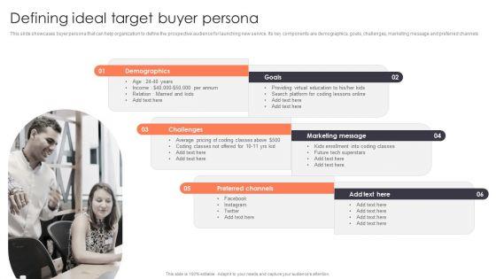 Promotion_Strategies_For_New_Service_Launch_Defining_Ideal_Target_Buyer_Persona_Icons_PDF_Slide_1.jpg