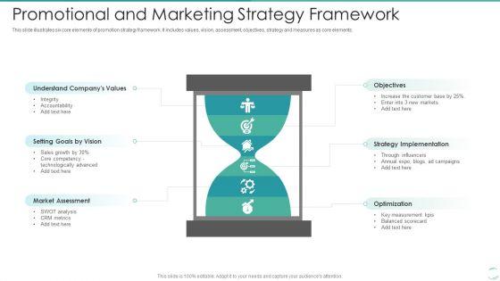 Promotional And Marketing Strategy Framework Infographics PDF Promotional And Marketing Strategy Framework Infographics PDF