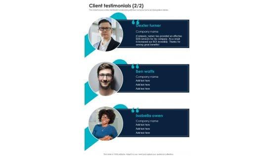 Proposal_For_Business_To_Business_Enterprise_Client_Testimonials_One_Pager_Sample_Example_Document_Slide_2.jpg
