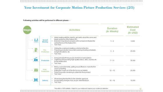 Proposal_For_Corporate_Motion_Picture_Production_Ppt_PowerPoint_Presentation_Complete_Deck_With_Slides_Slide_12.jpg