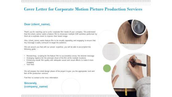 Proposal_For_Corporate_Motion_Picture_Production_Ppt_PowerPoint_Presentation_Complete_Deck_With_Slides_Slide_2.jpg