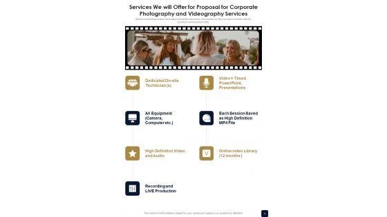 Proposal_For_Corporate_Photography_And_Videography_Services_Example_Document_Report_Doc_Pdf_Ppt_Slide_9.jpg