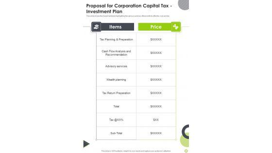 Proposal_For_Corporation_Capital_Tax_Investment_Plan_One_Pager_Sample_Example_Document_Slide_1.jpg
