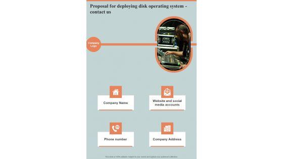 Proposal_For_Deploying_Disk_Operating_System_Contact_Us_One_Pager_Sample_Example_Document_Slide_1.jpg