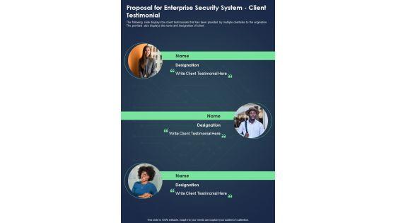 Proposal_For_Enterprise_Security_System_Client_Testimonial_One_Pager_Sample_Example_Document_Slide_1.jpg