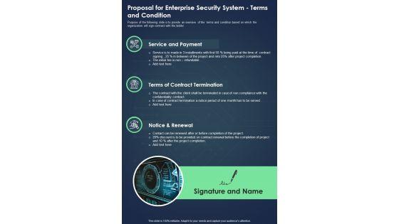 Proposal_For_Enterprise_Security_System_Terms_And_Condition_One_Pager_Sample_Example_Document_Slide_1.jpg