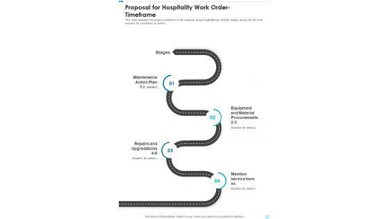 Proposal_For_Hospitality_Work_Order_Timeframe_One_Pager_Sample_Example_Document_Slide_1.jpg