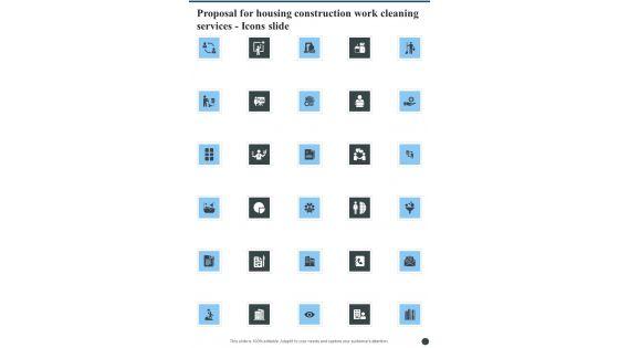 Proposal_For_Housing_Construction_Work_Cleaning_Services_Icons_Slide_One_Pager_Sample_Example_Document_Slide_1.jpg