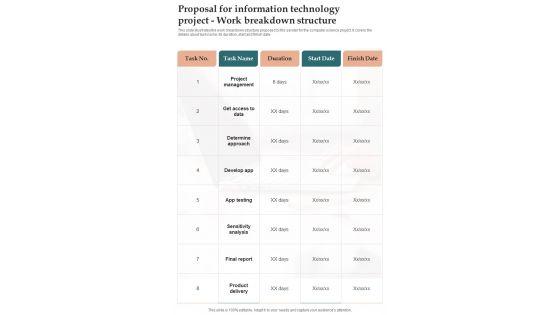 Proposal_For_Information_Technology_Project_Work_Breakdown_One_Pager_Sample_Example_Document_Slide_1.jpg