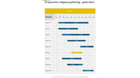 Proposal_For_Religious_Gathering_Gantt_Chart_One_Pager_Sample_Example_Document_Slide_1.jpg