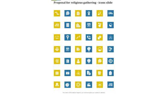 Proposal_For_Religious_Gathering_Icons_Slide_One_Pager_Sample_Example_Document_Slide_1.jpg