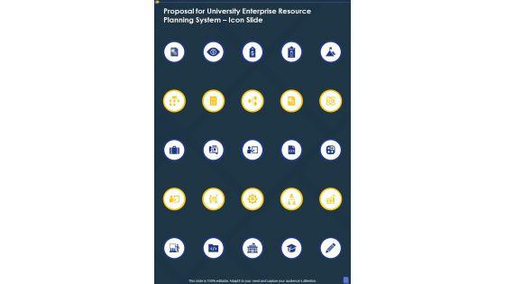 Proposal_For_University_Enterprise_Resource_Planning_System_Icon_Slide_One_Pager_Sample_Example_Document_Slide_1.jpg