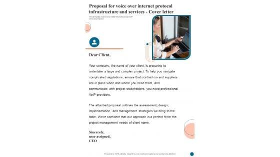 Proposal_For_Voice_Over_Internet_Protocol_Infrastructure_And_Services_Cover_Letter_One_Pager_Sample_Example_Document_Slide_1.jpg