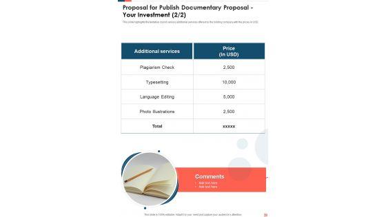 Proposal_To_Publish_Documentary_Example_Document_Report_Doc_Pdf_Ppt_Slide_13.jpg