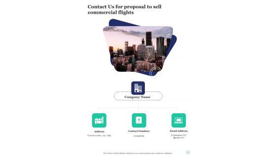Proposal_To_Sell_Commercial_Flights_Example_Document_Report_Doc_Pdf_Ppt_Slide_26.jpg