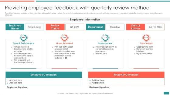 Providing_Employee_Feedback_With_Quarterly_Review_Method_Building_Efficient_Workplace_Performance_Topics_PDF_Slide_1.jpg