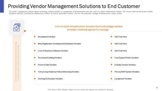 Providing_Vendor_Management_Solutions_To_End_Customer_Ppt_Infographics_Ideas_PDF_Slide_1.jpg