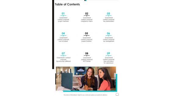 Public_Contract_Project_Proposal_Table_Of_Contents_One_Pager_Sample_Example_Document_Slide_1.jpg